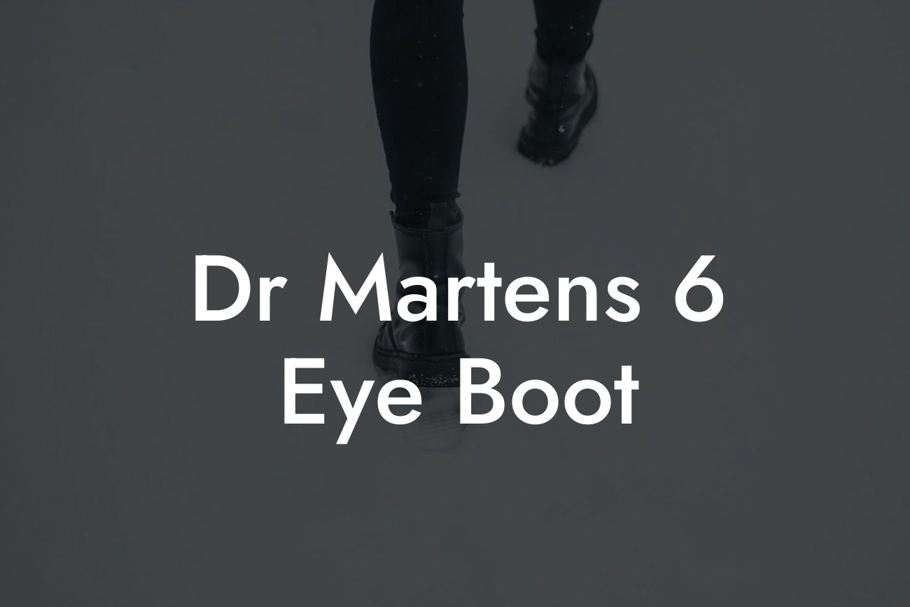 Dr Martens 6 Eye Boot