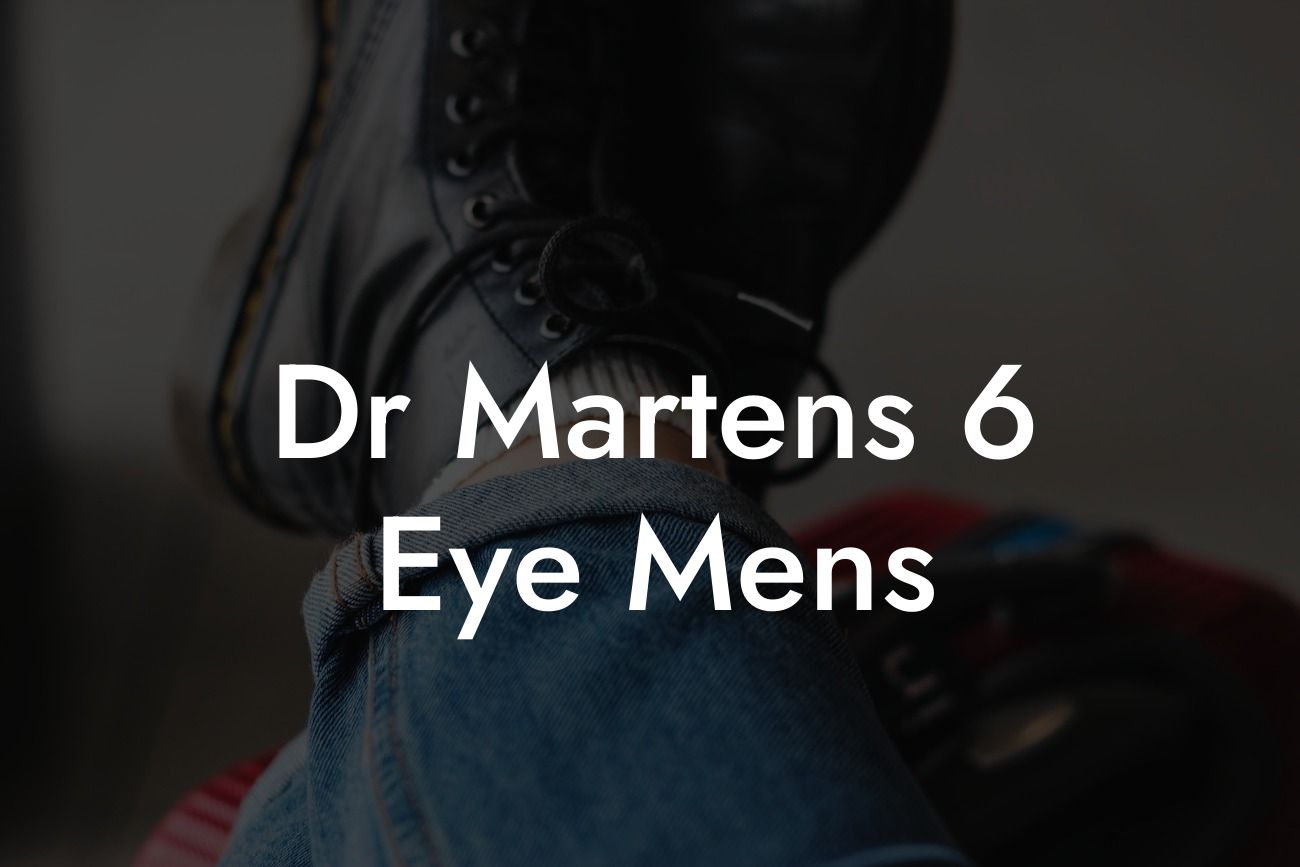 Dr Martens 6 Eye Mens