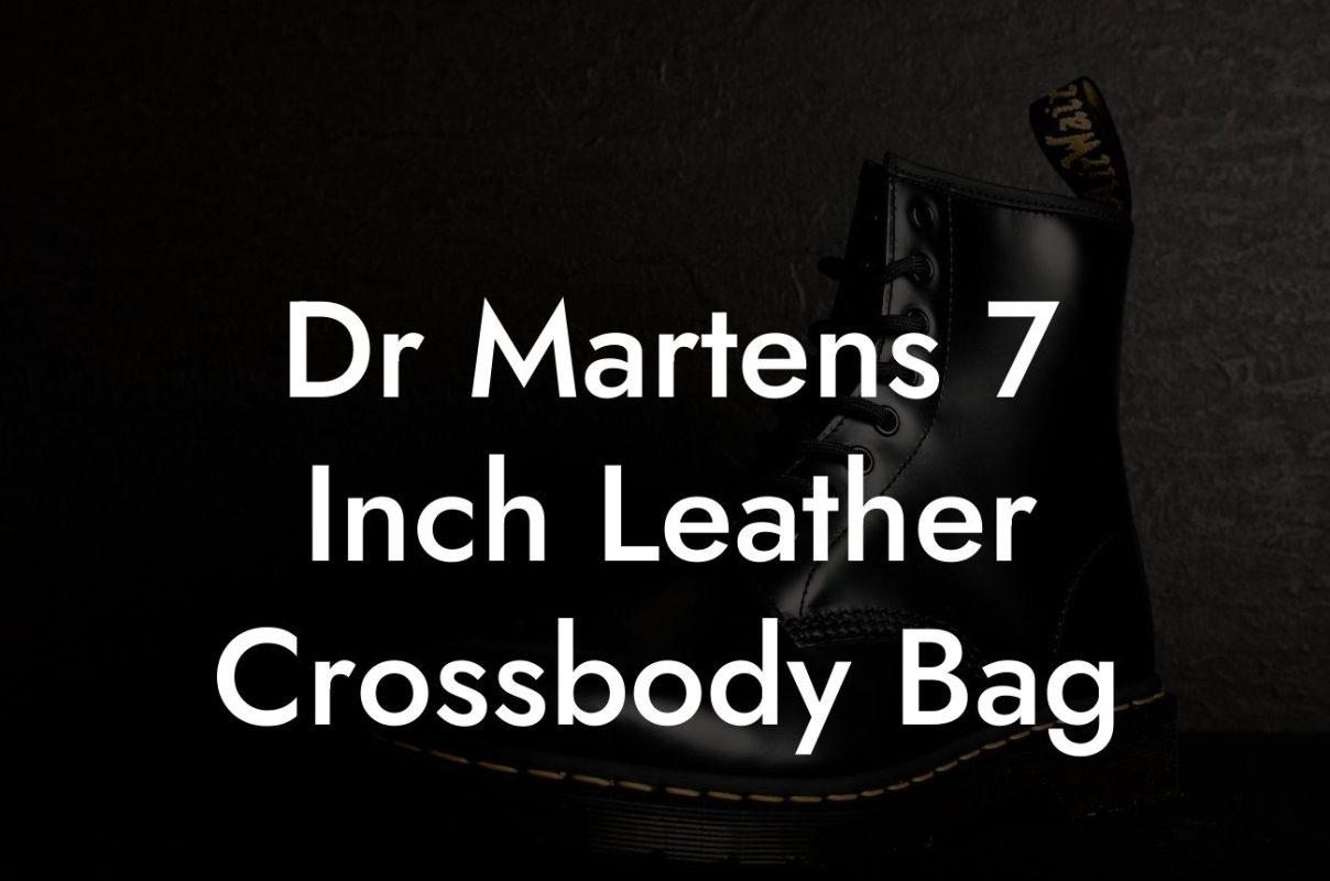 Dr Martens 7 Inch Leather Crossbody Bag