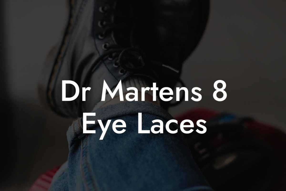 Dr Martens 8 Eye Laces