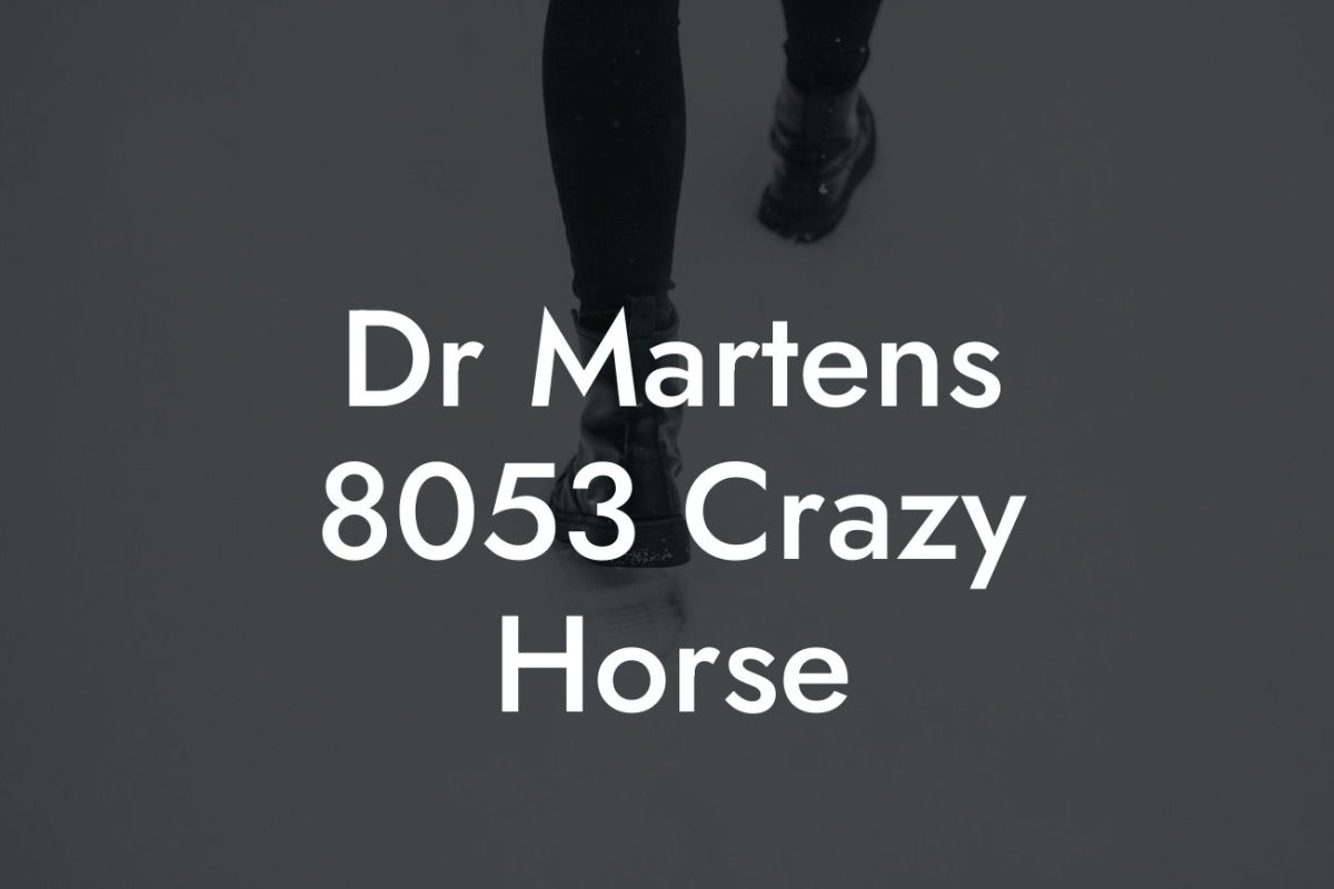 Dr Martens 8053 Crazy Horse