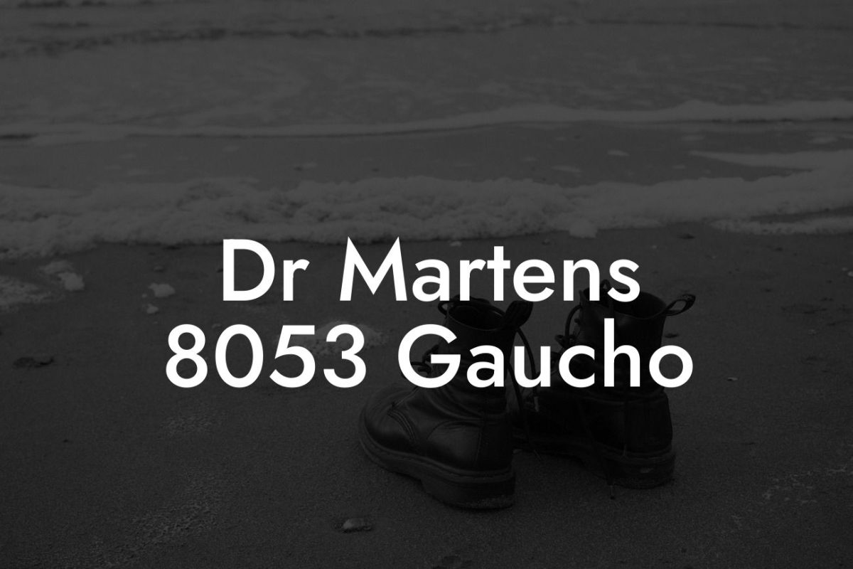 Dr Martens 8053 Gaucho