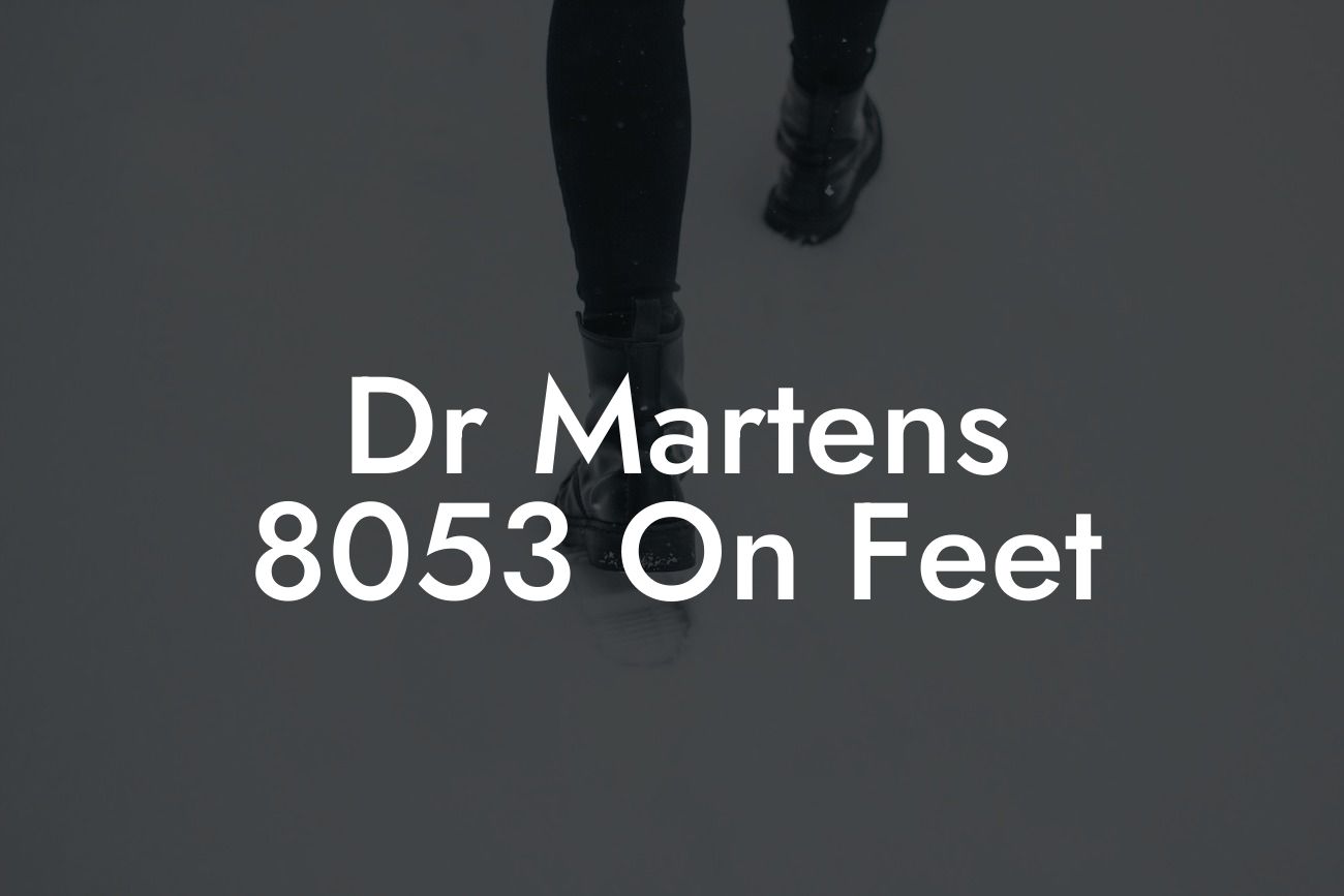 Dr Martens 8053 On Feet