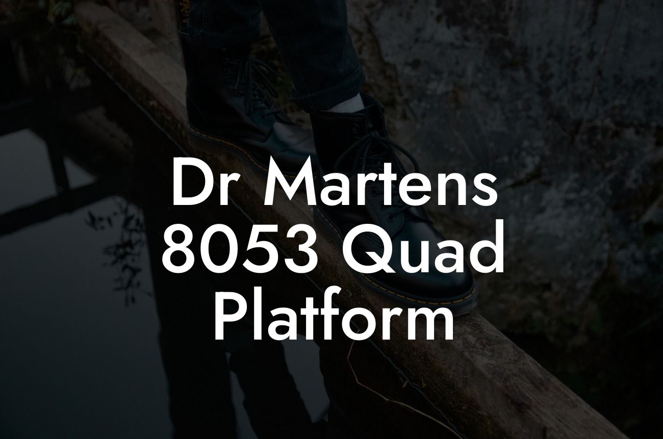 Dr Martens 8053 Quad Platform