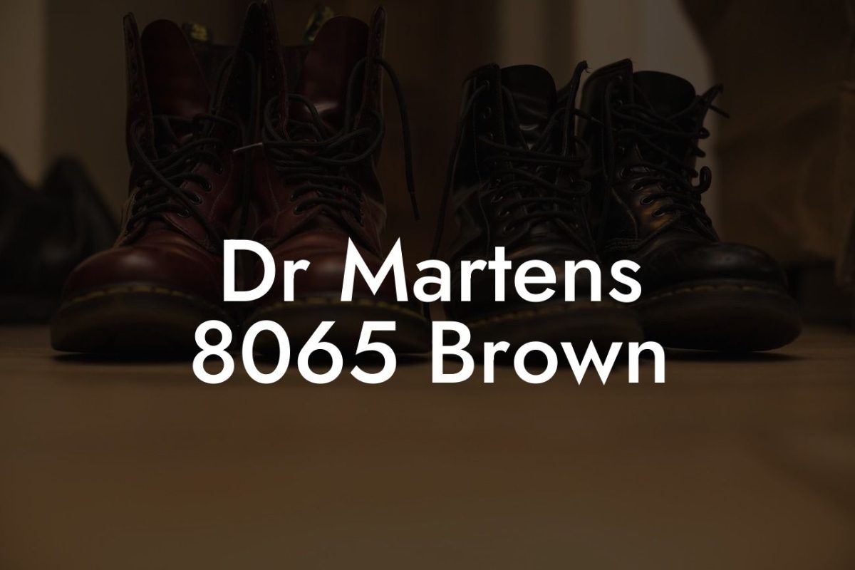 Dr Martens 8065 Brown