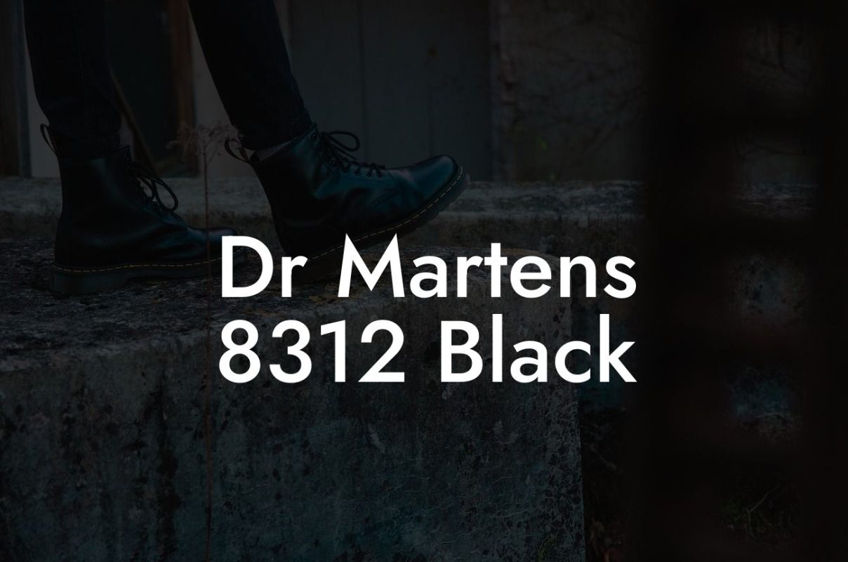 Dr Martens 8312 Black