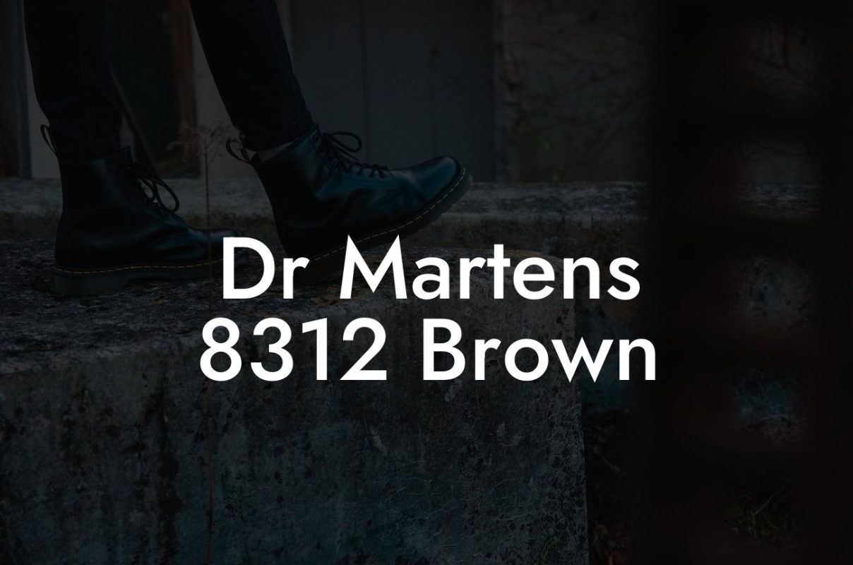 Dr Martens 8312 Brown