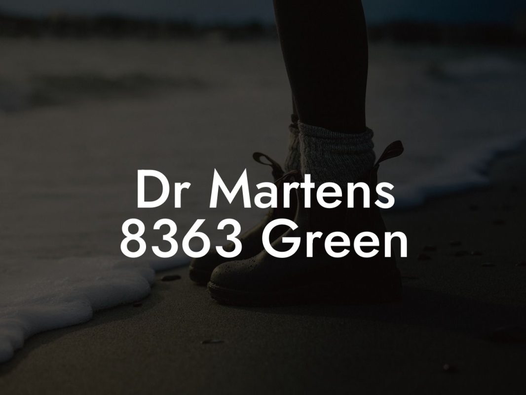 Dr Martens 8363 Green