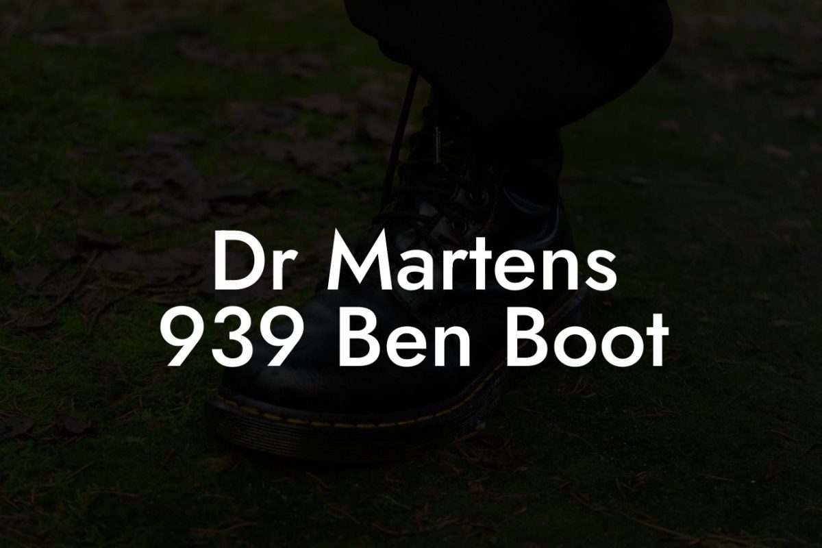 Dr Martens 939 Ben Boot