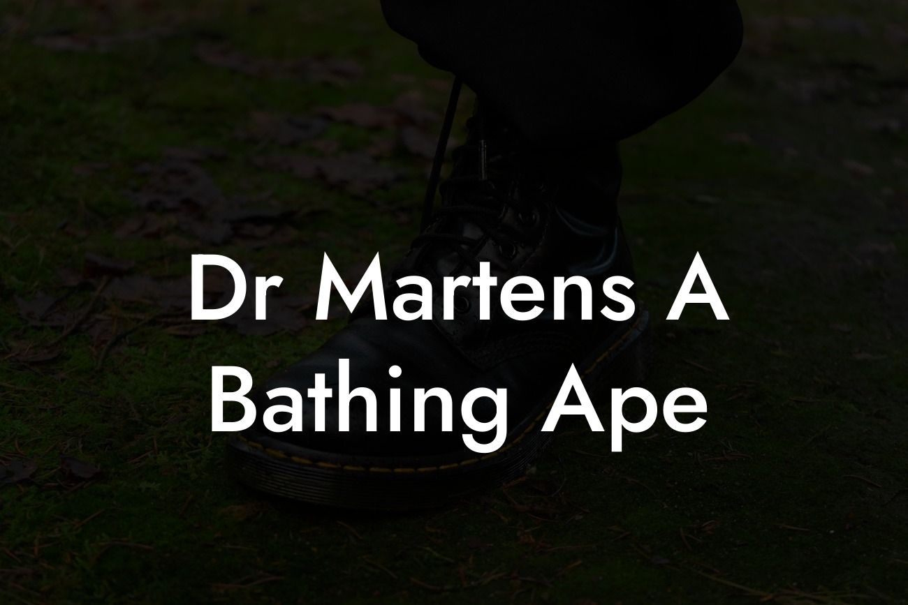 Dr Martens A Bathing Ape