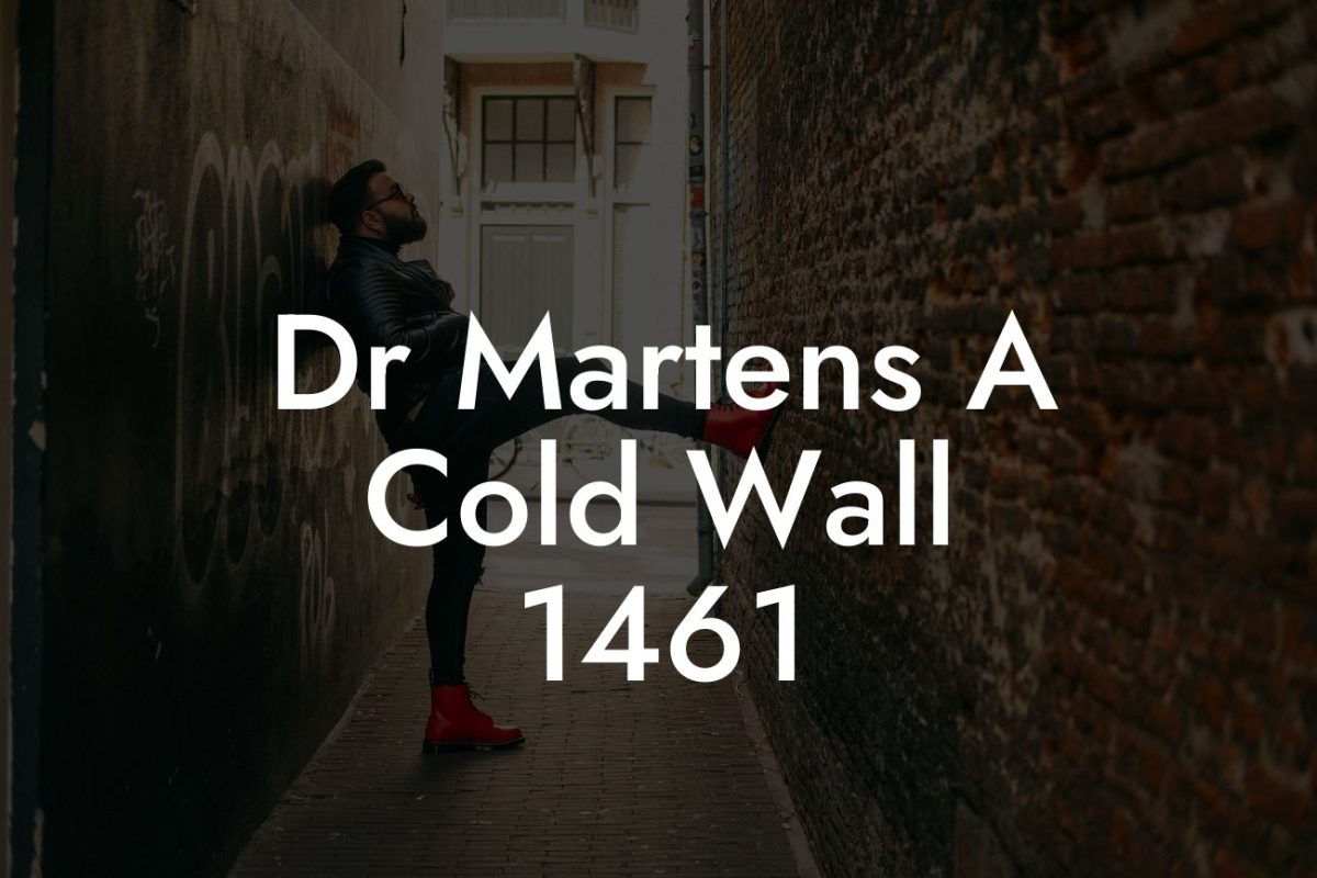 Dr Martens A Cold Wall 1461