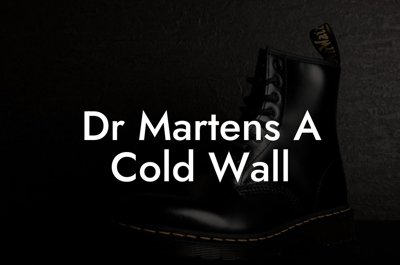 Dr Martens A Cold Wall