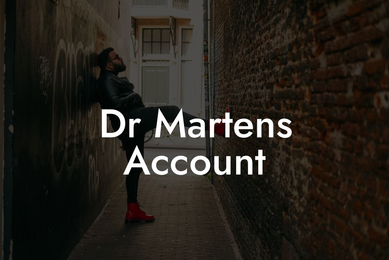 Dr Martens Account