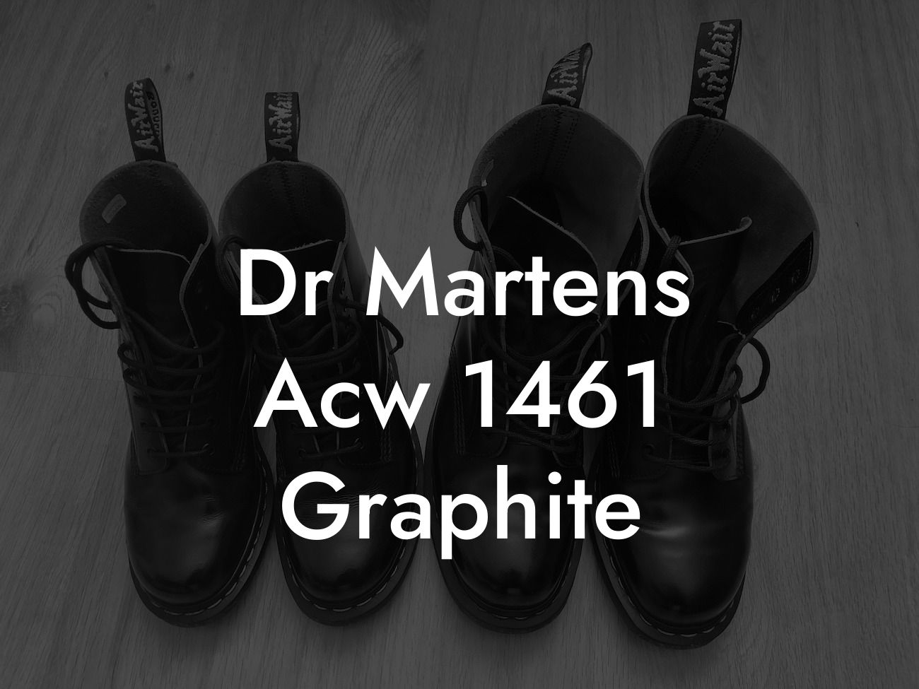 Dr Martens Acw 1461 Graphite