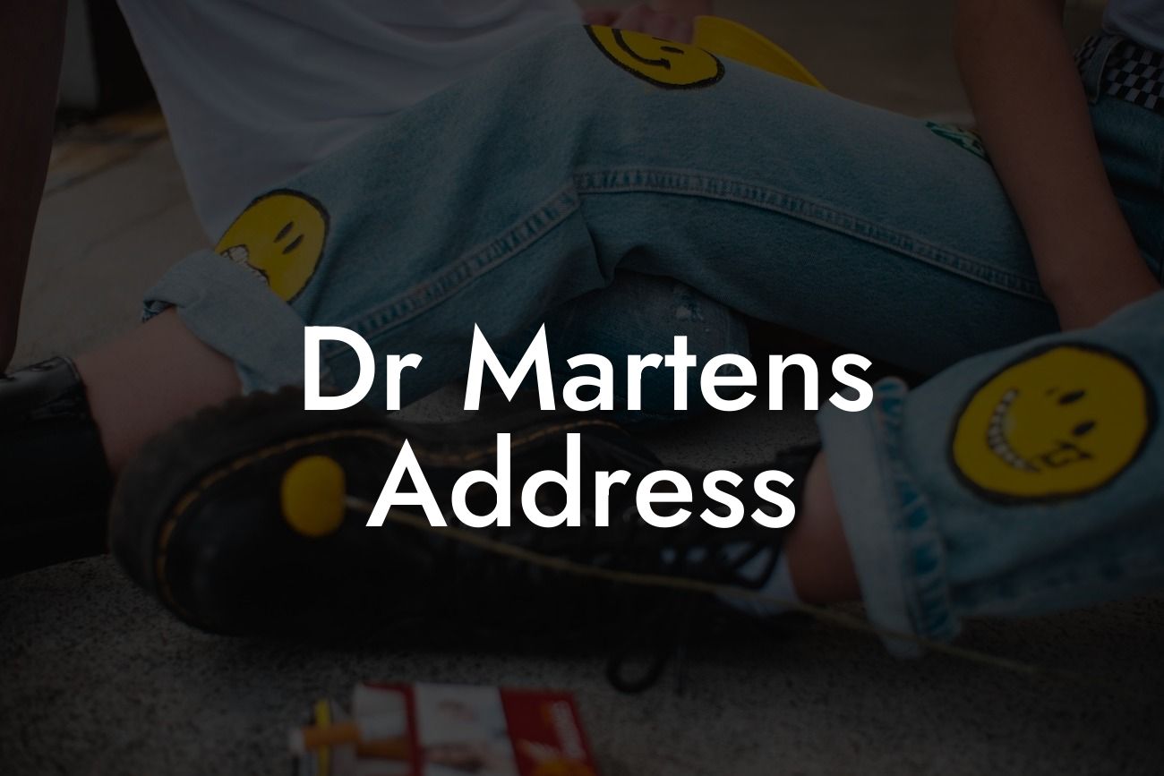 Dr Martens Address