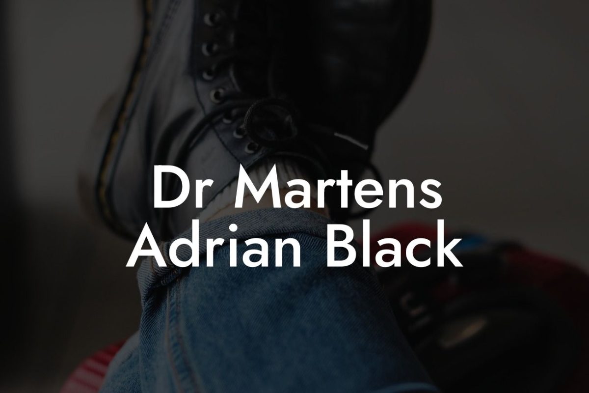 Dr Martens Adrian Black