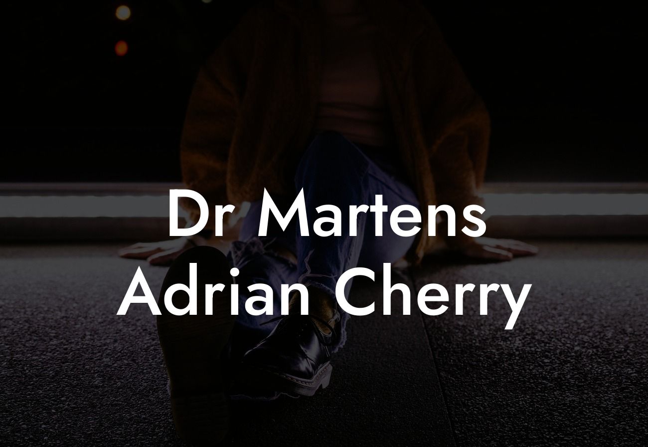 Dr Martens Adrian Cherry