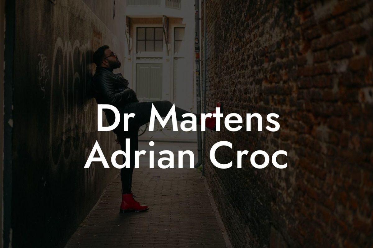 Dr Martens Adrian Croc