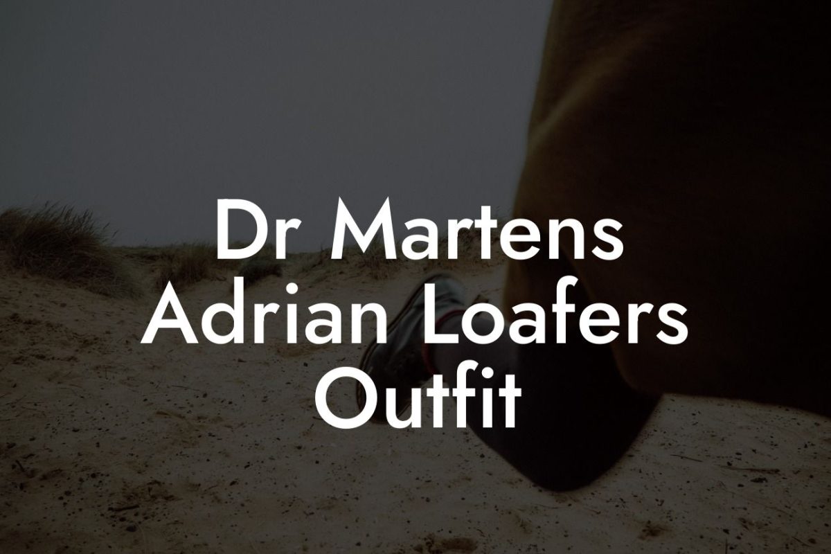 Dr Martens Adrian Loafers Outfit