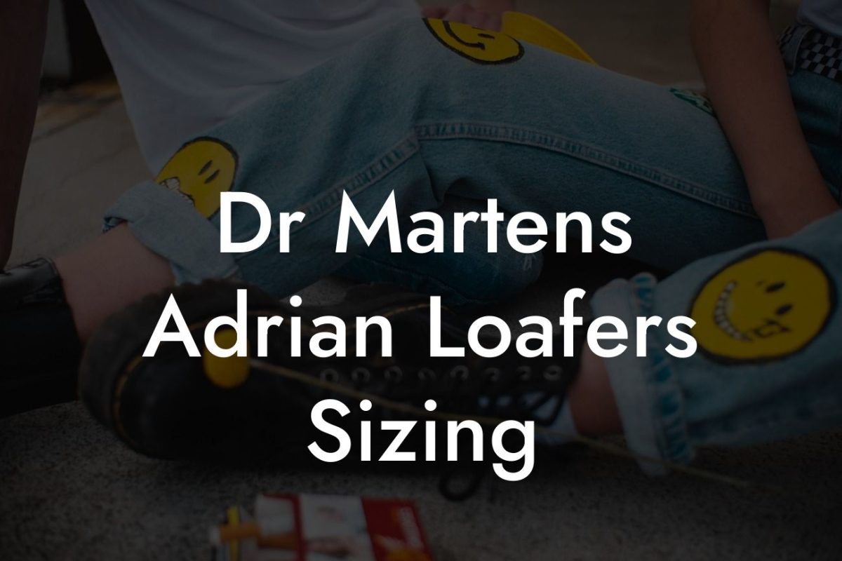 Dr Martens Adrian Loafers Sizing