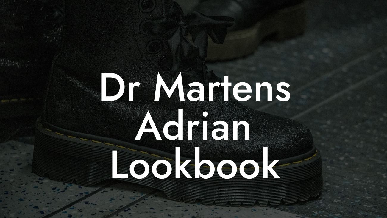 Dr Martens Adrian Lookbook