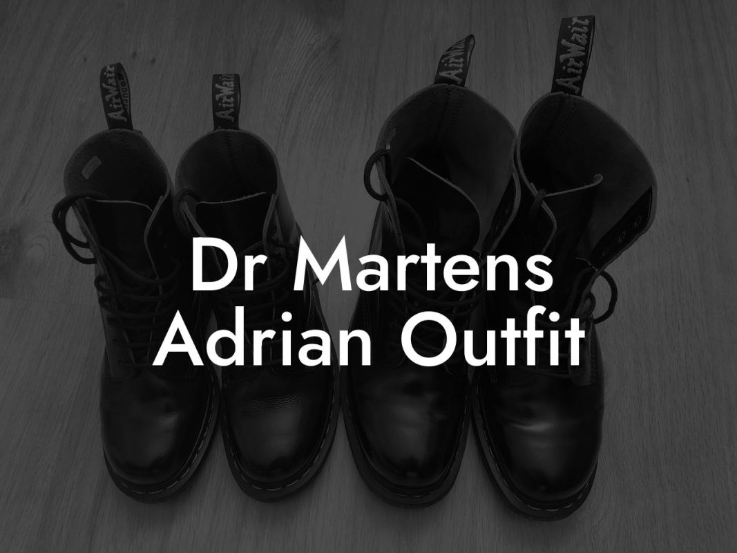 Dr Martens Adrian Outfit