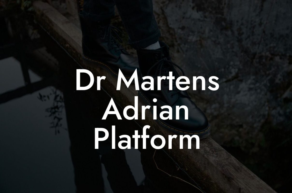 Dr Martens Adrian Platform