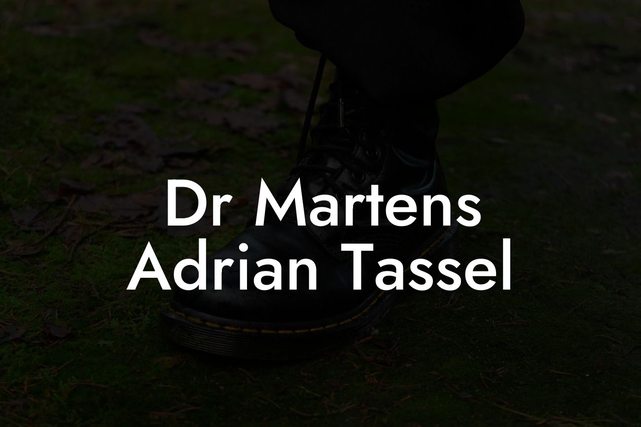 Dr Martens Adrian Tassel