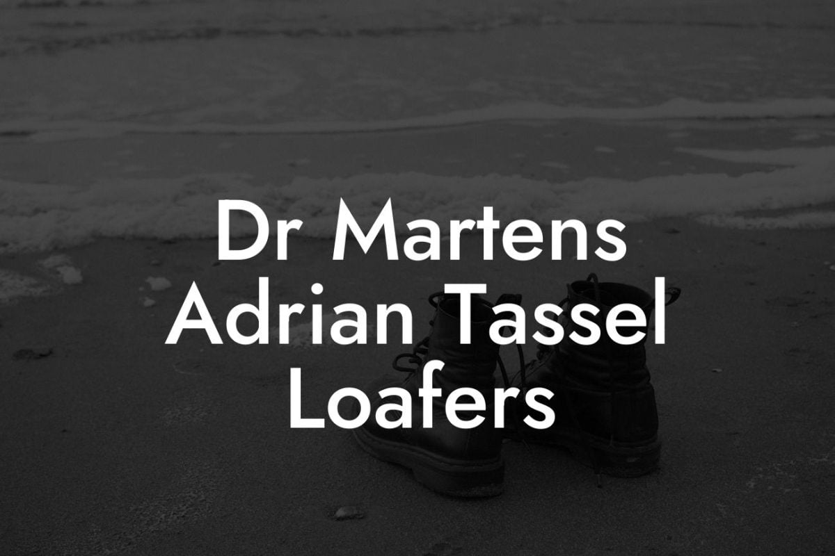 Dr Martens Adrian Tassel Loafers