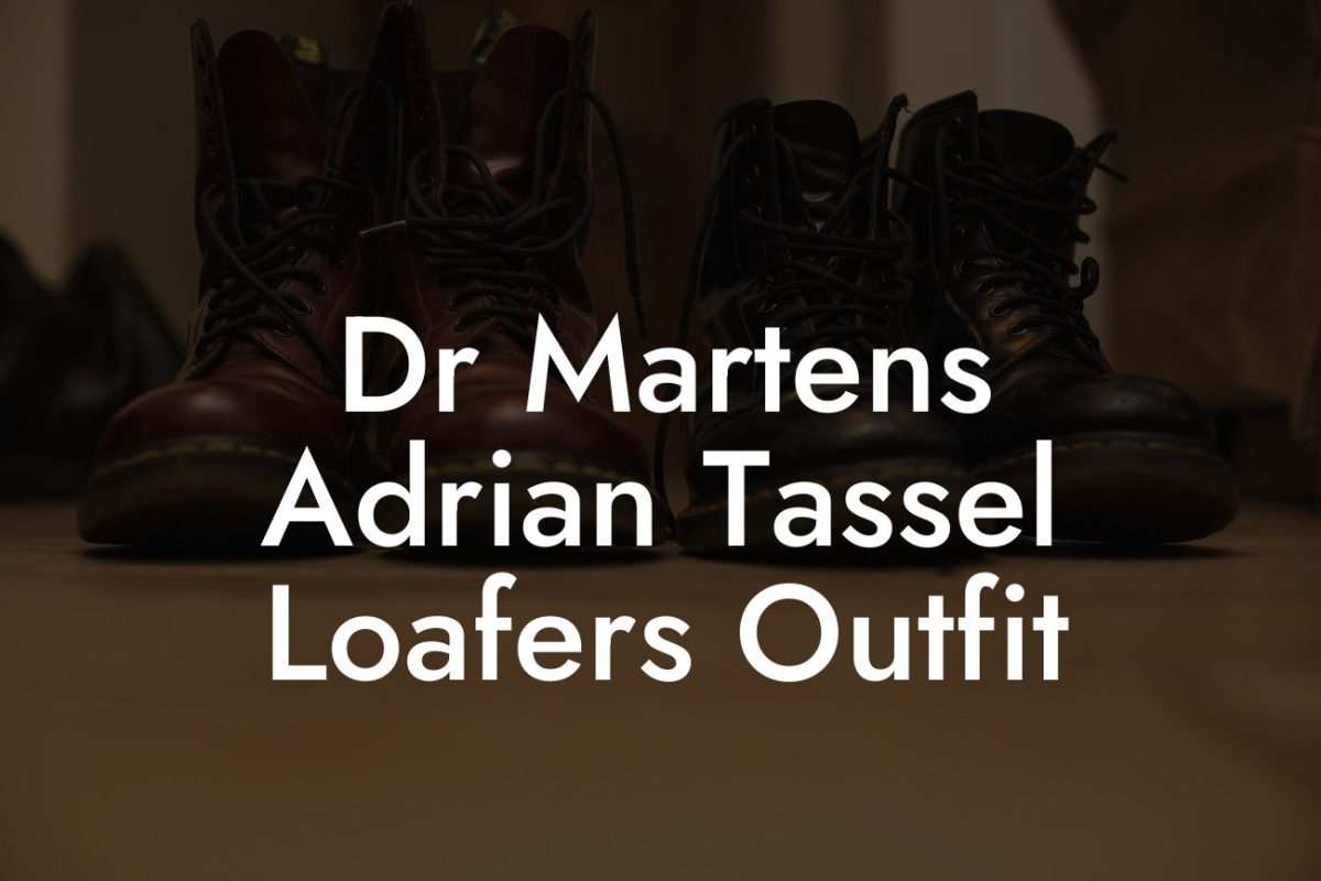 Dr Martens Adrian Tassel Loafers Outfit