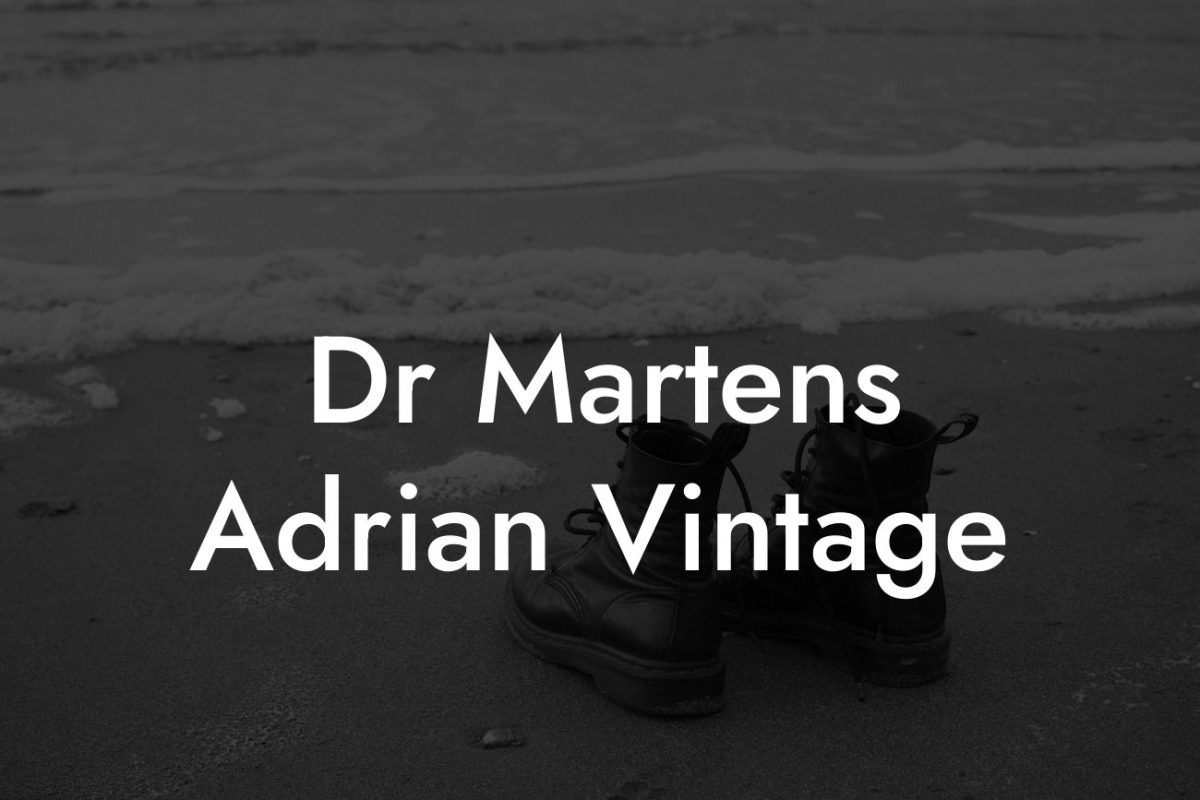 Dr Martens Adrian Vintage