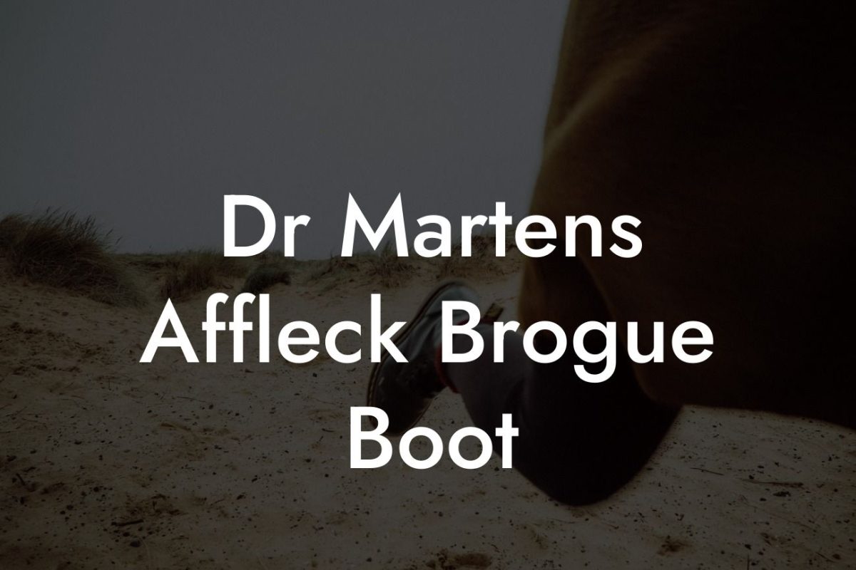 Dr Martens Affleck Brogue Boot