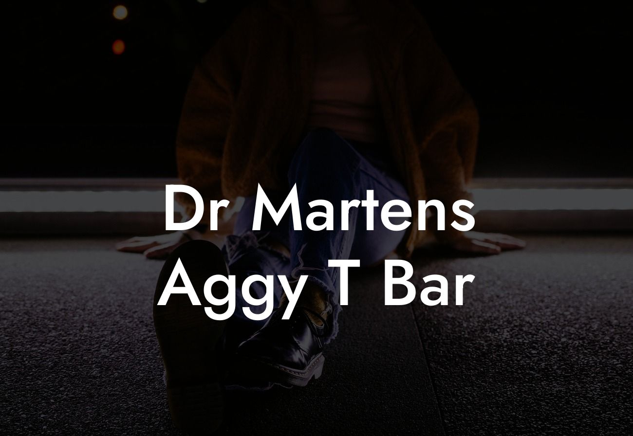 Dr Martens Aggy T Bar