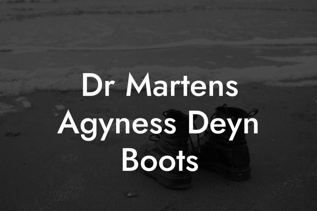 Dr Martens Agyness Deyn Boots