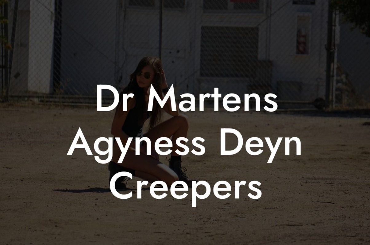 Dr Martens Agyness Deyn Creepers