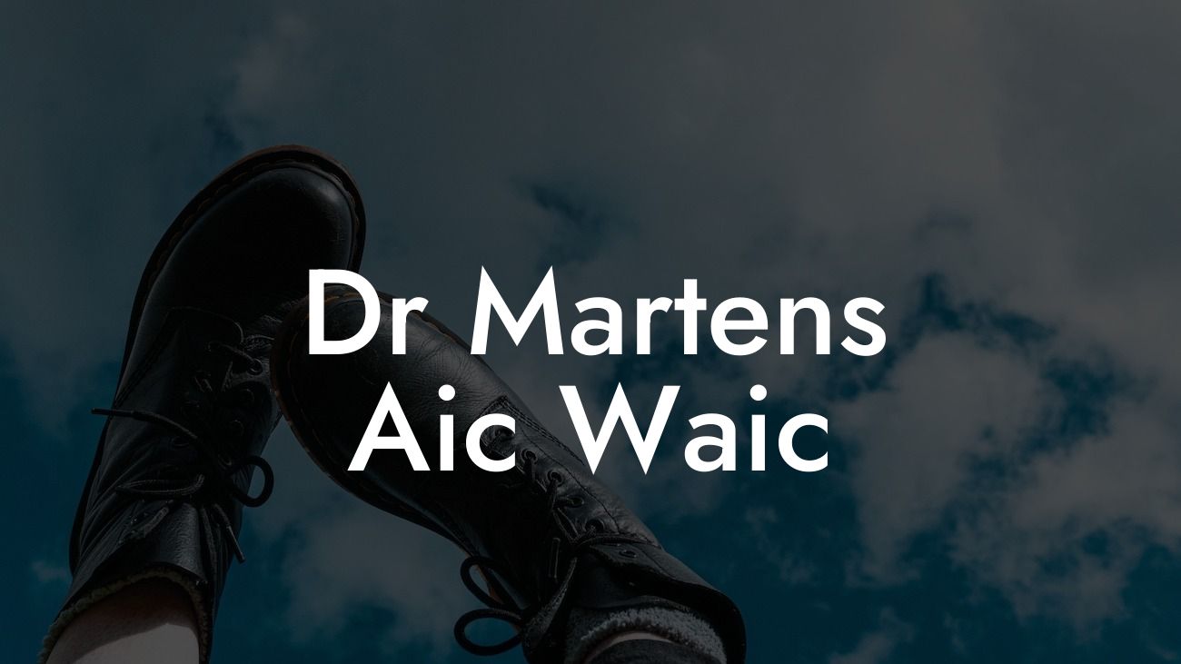 Dr Martens Aic Waic