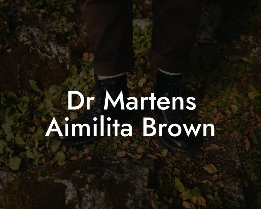 Dr Martens Aimilita Brown