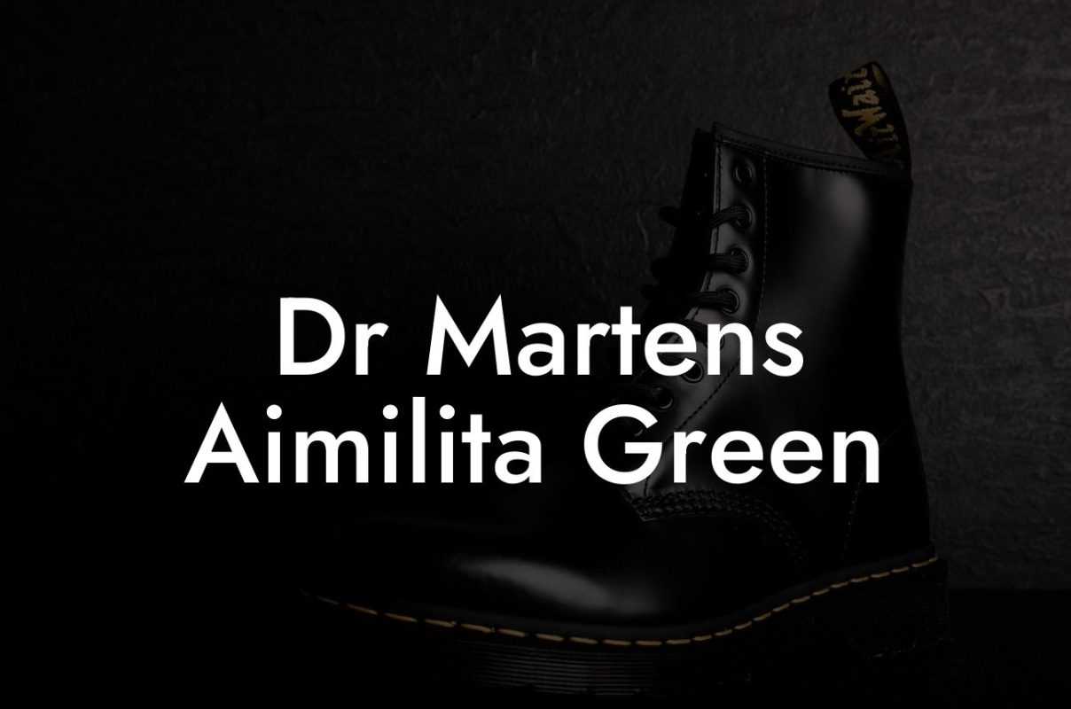 Dr Martens Aimilita Green