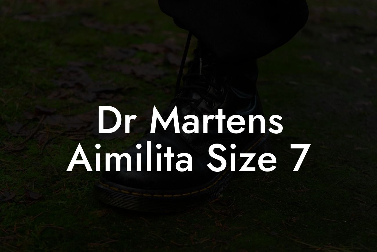 Dr Martens Aimilita Size 7