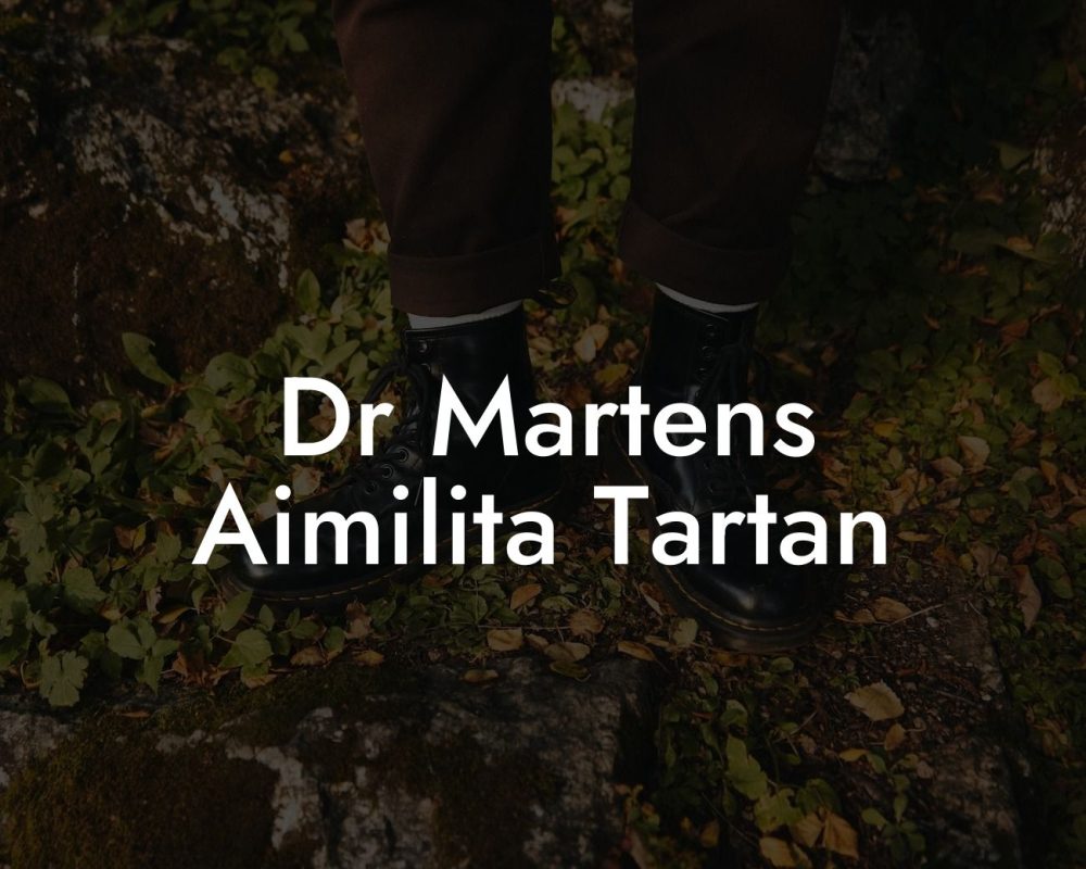 Dr Martens Aimilita Tartan