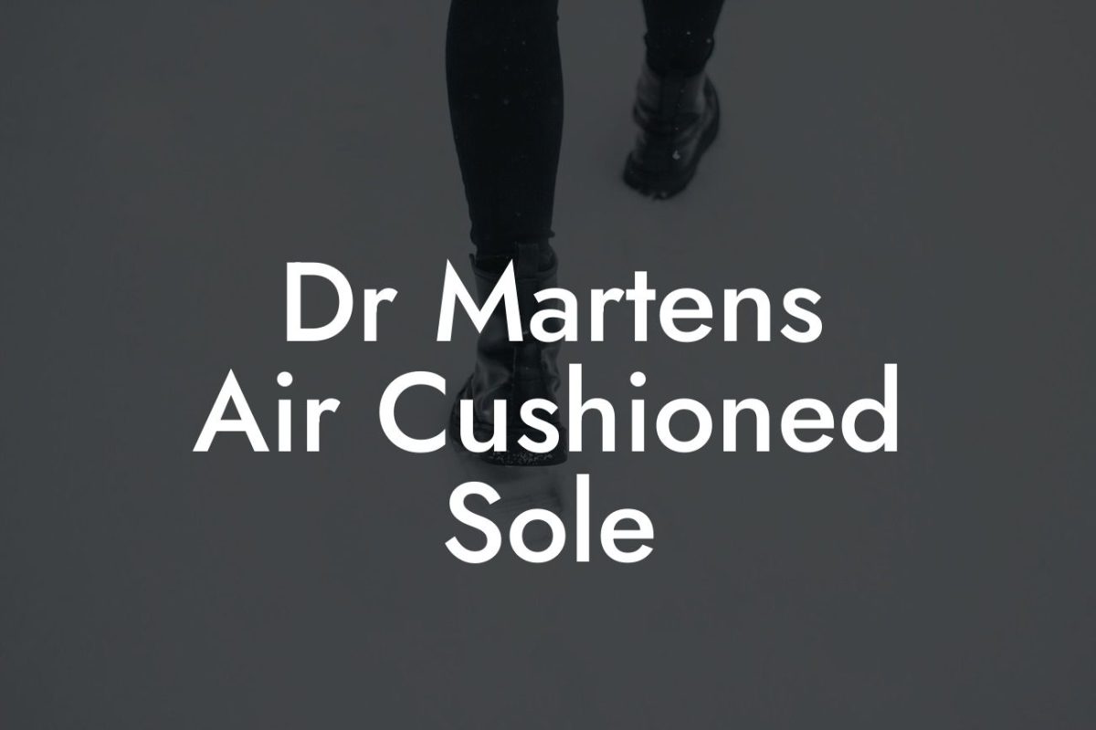 Dr Martens Air Cushioned Sole