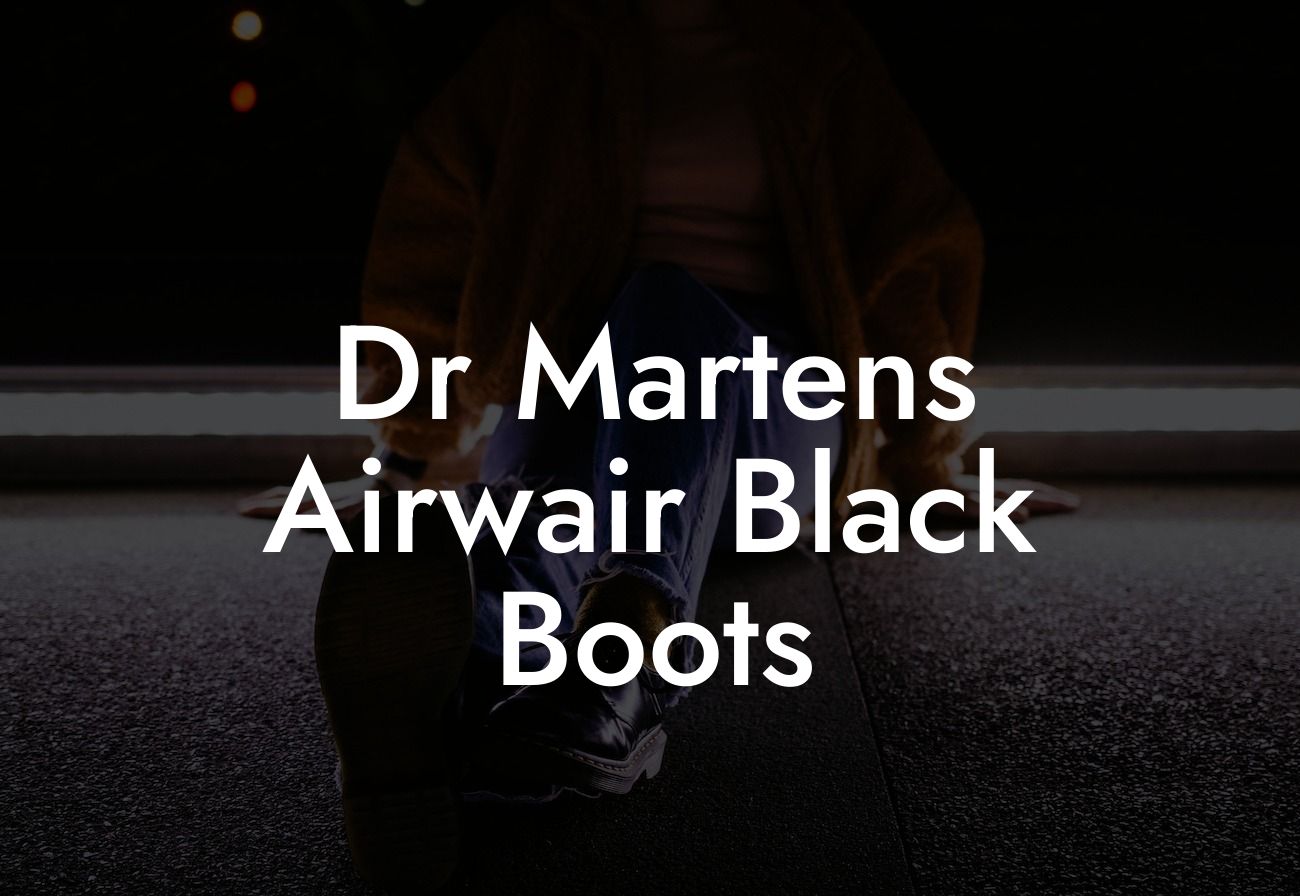 Dr Martens Airwair Black Boots