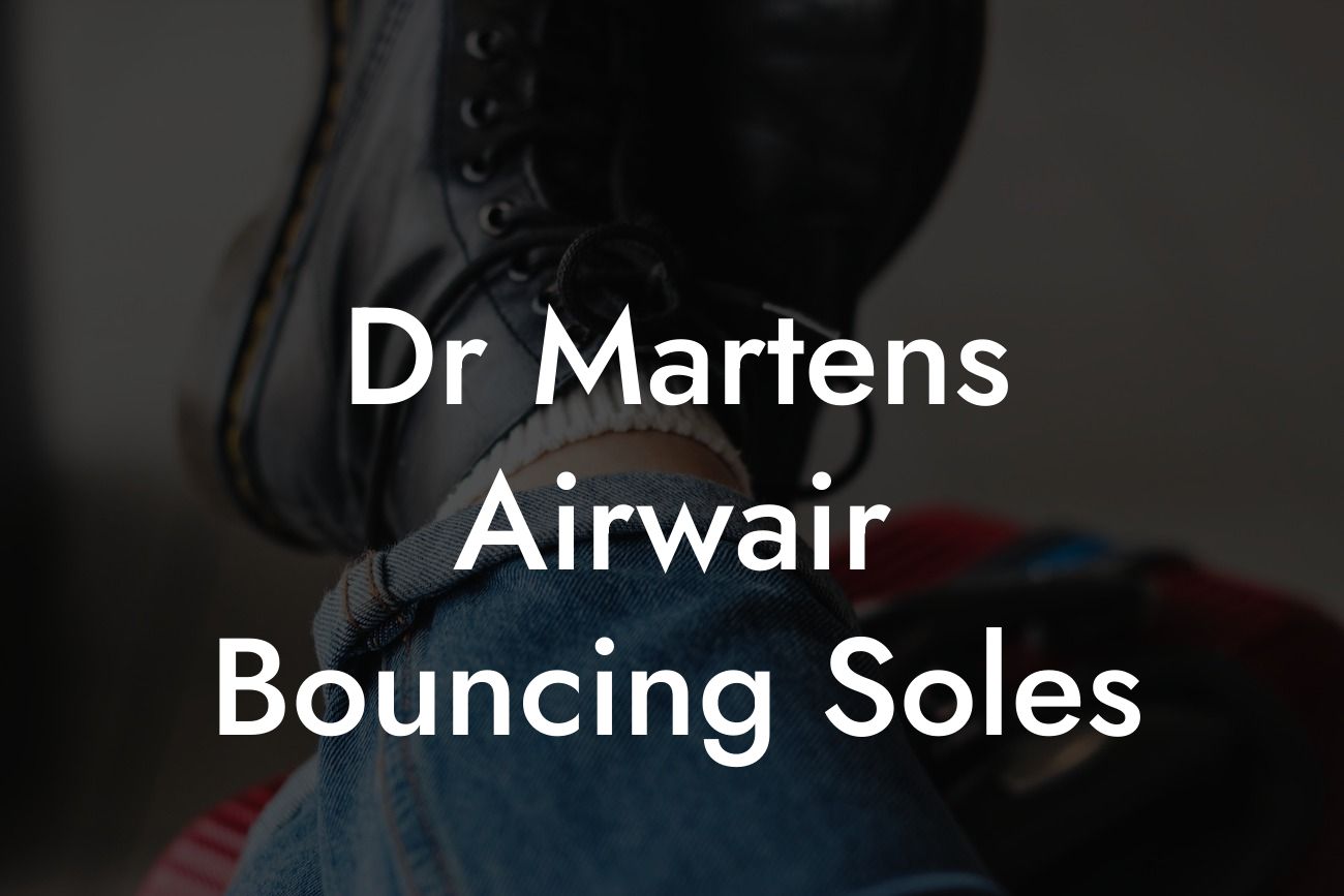 Dr Martens Airwair Bouncing Soles