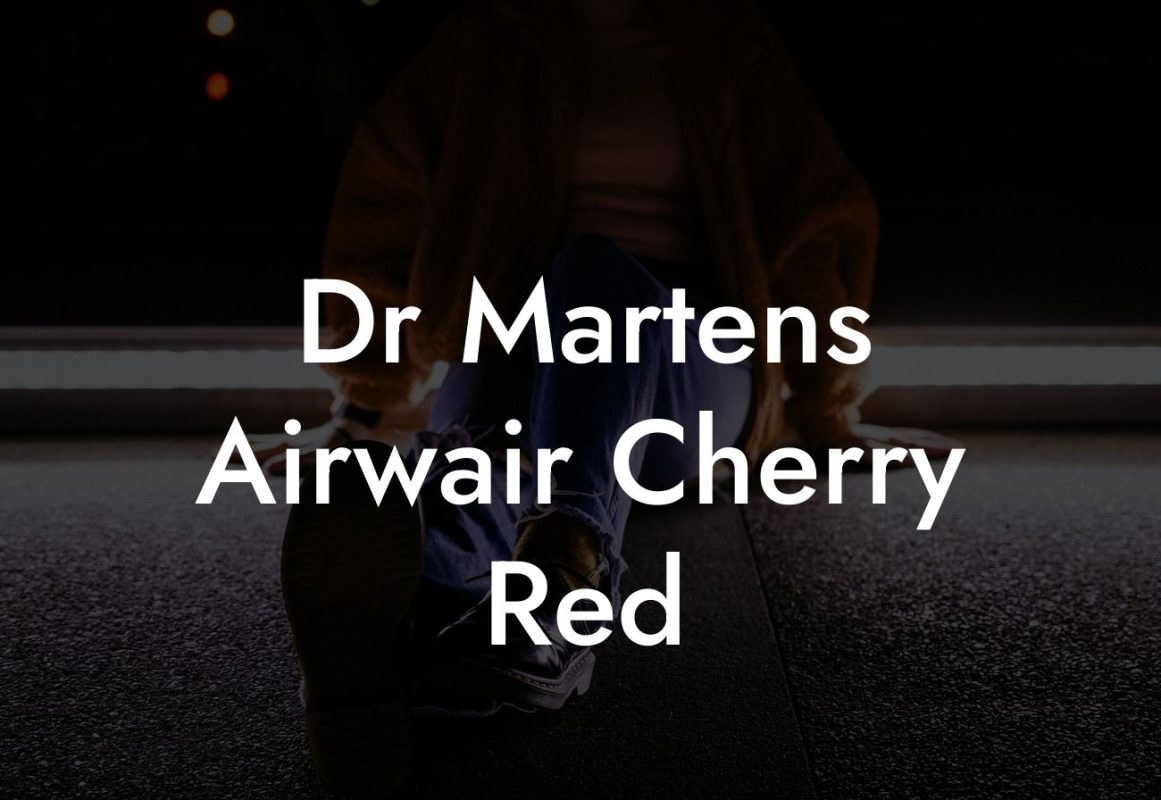 Dr Martens Airwair Cherry Red