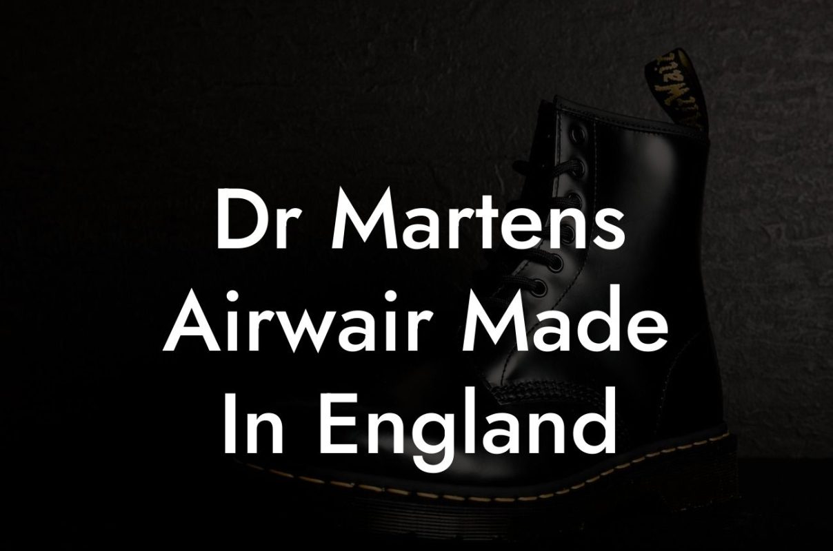 Dr Martens Airwair Made In England