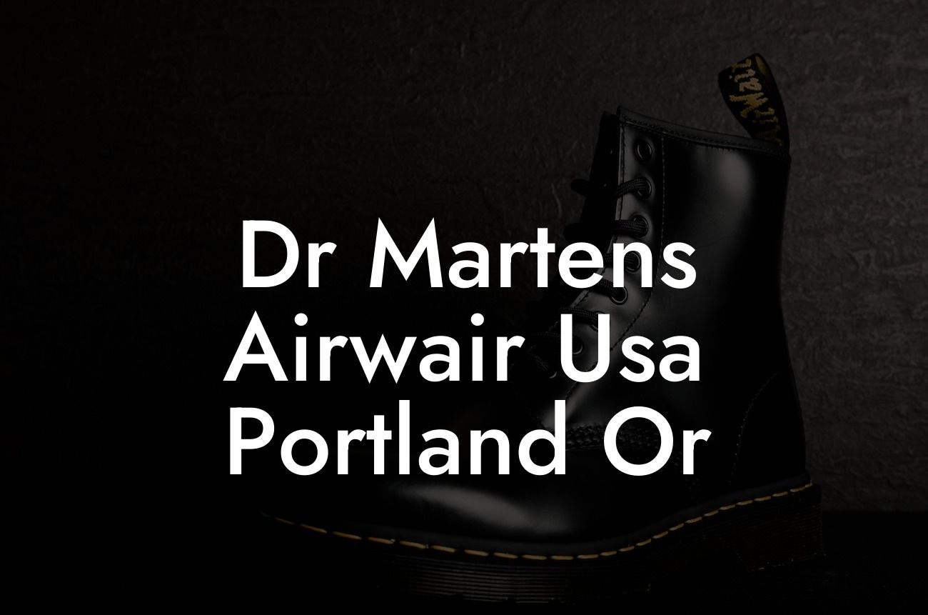 Dr Martens Airwair Usa Portland Or