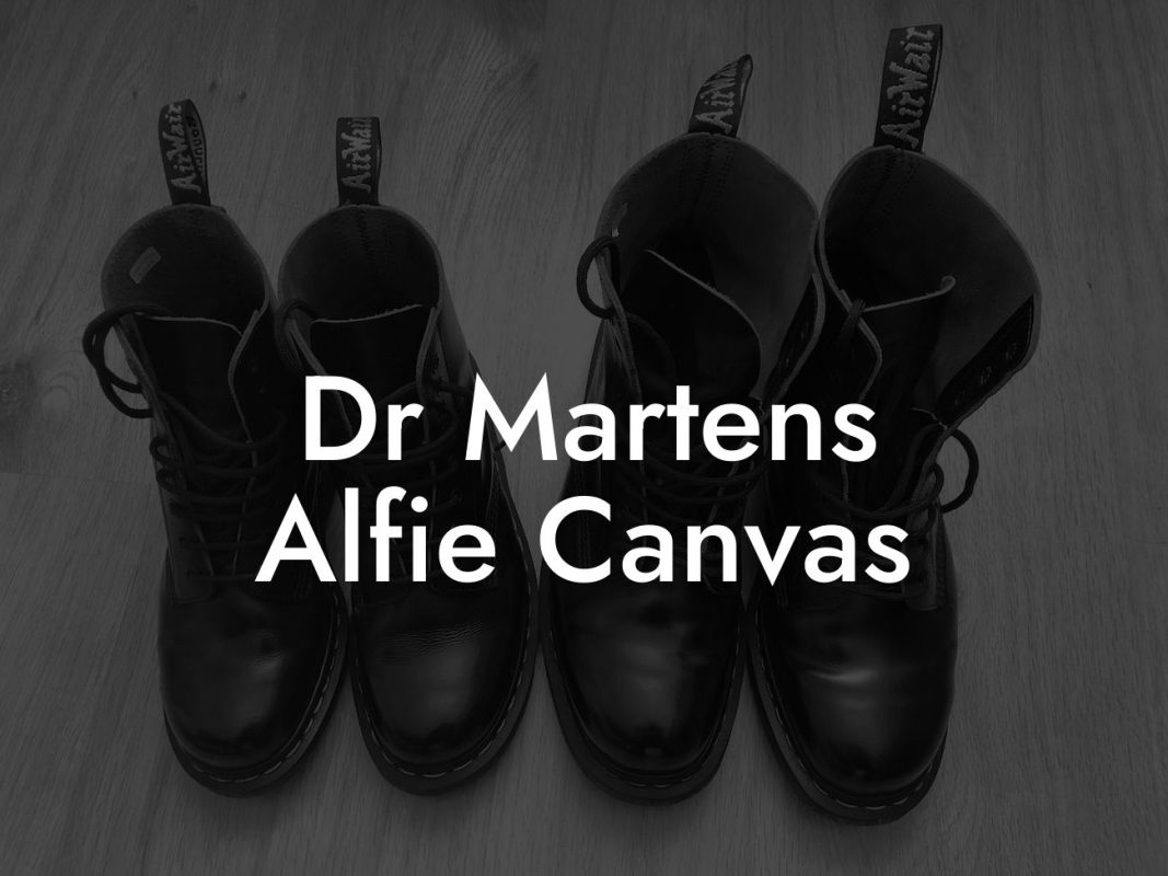 Dr Martens Alfie Canvas