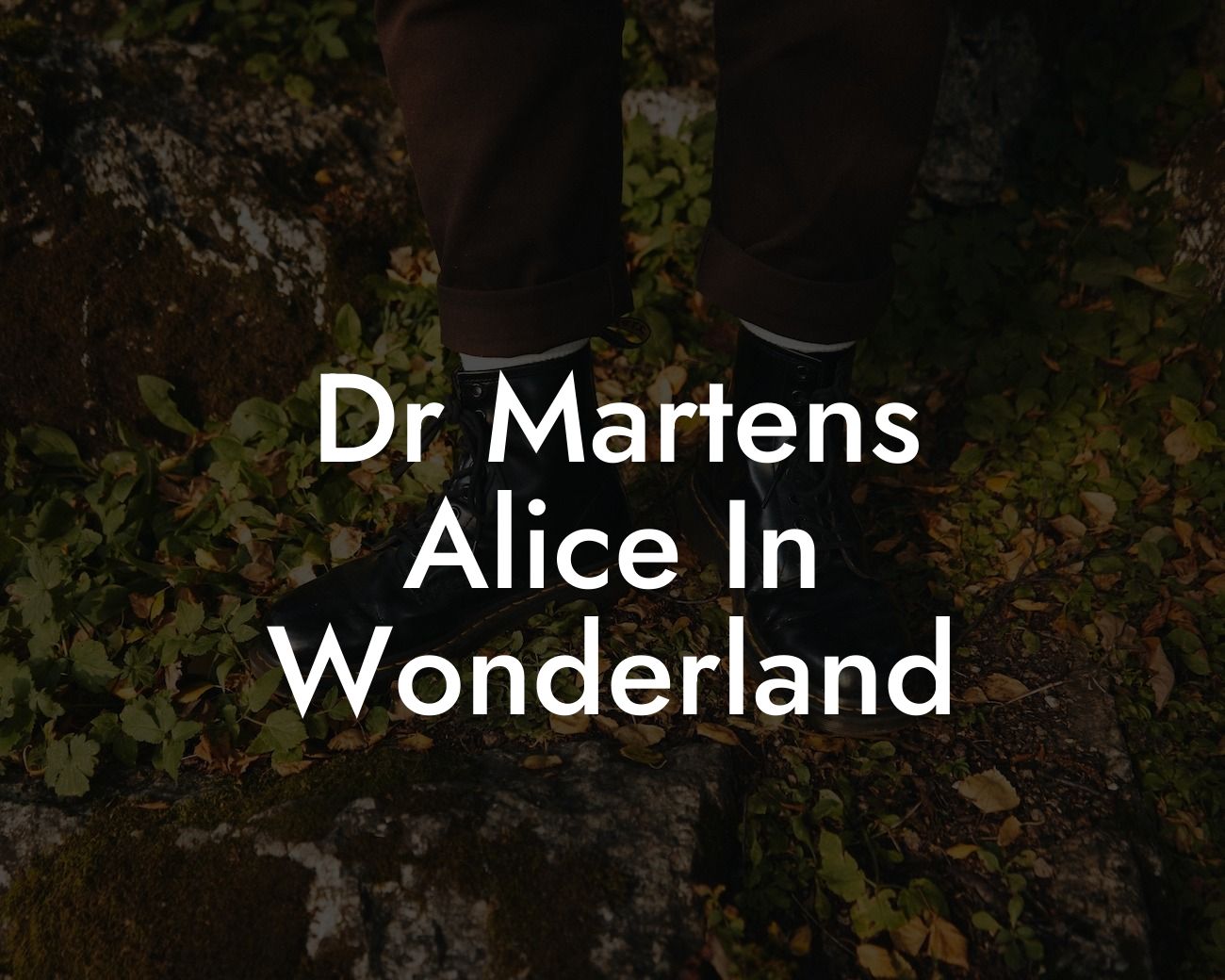 Dr Martens Alice In Wonderland