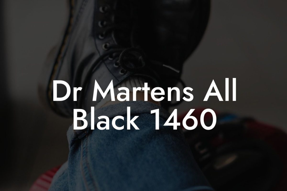 Dr Martens All Black 1460