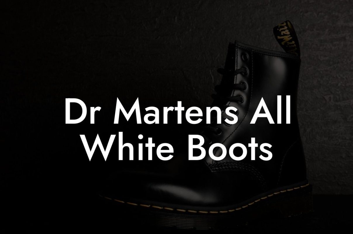 Dr Martens All White Boots